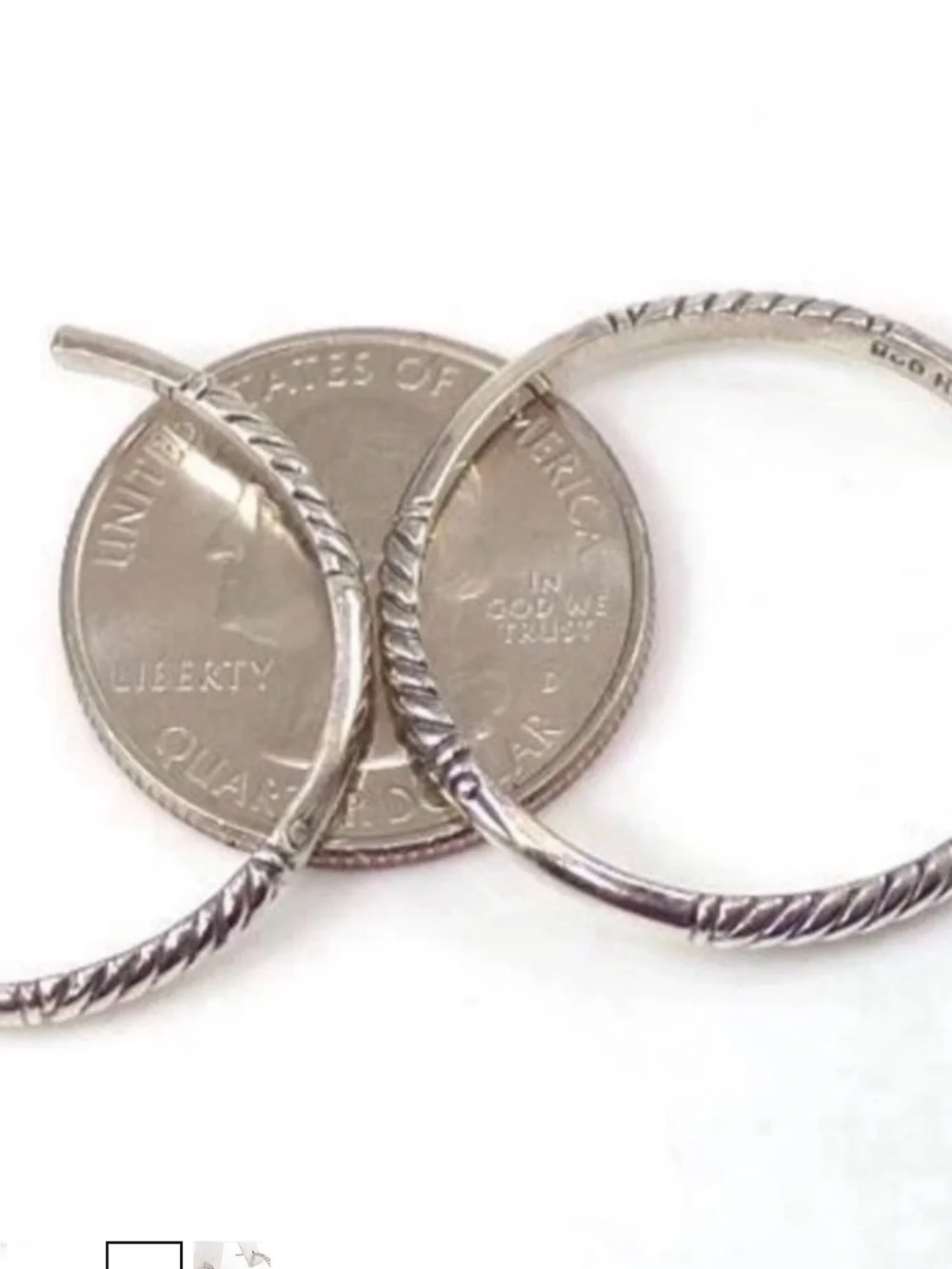 Effy BH Sterling Silver Hoop Earings